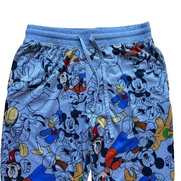 Disney Mickey Mouse Pluto Donald Duck Jogger Loungewear Sleep Pants SZ S #2150 - Picture 10 of 10
